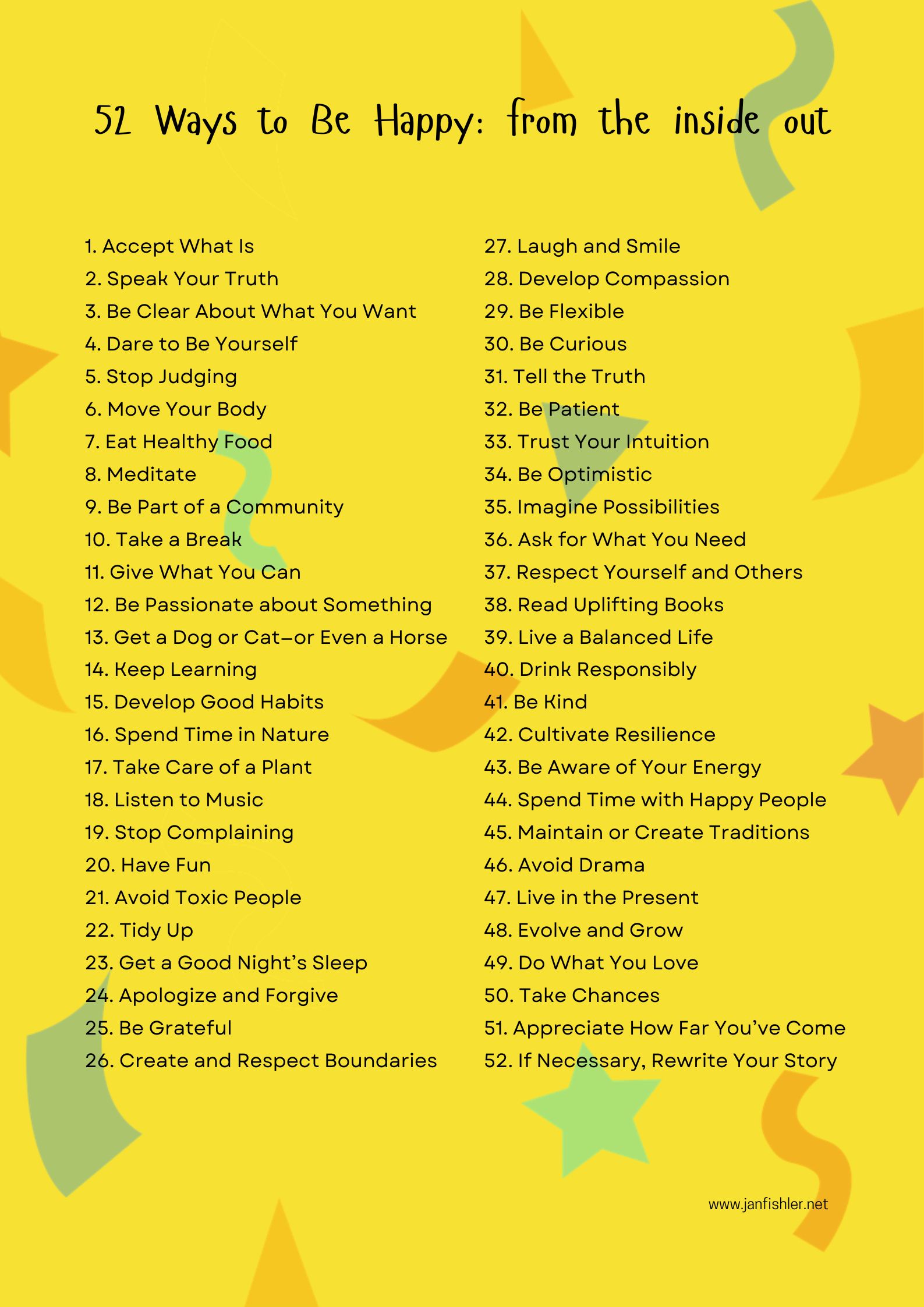 52 Ways Poster JPEG 52 Ways Poster JPEG